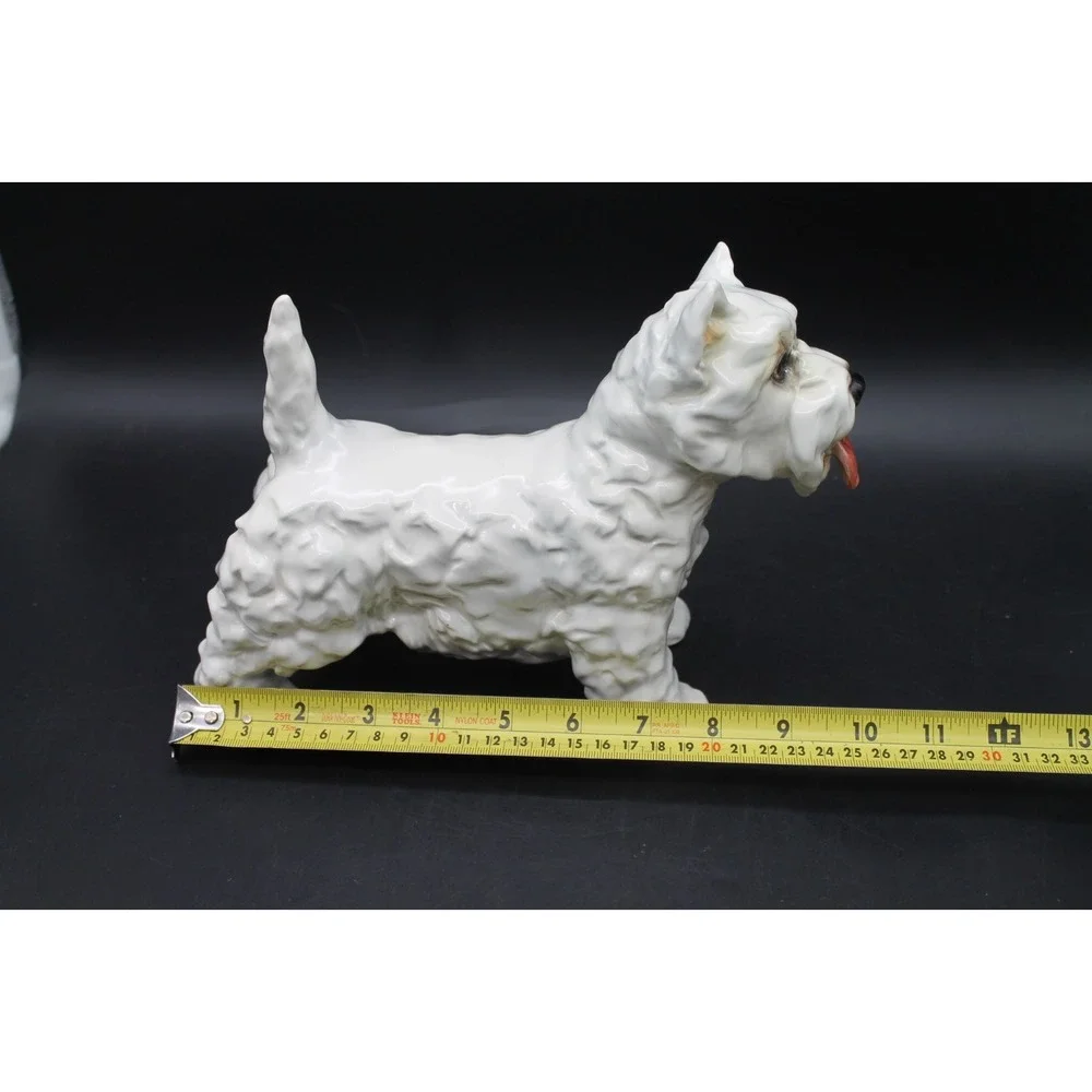 Goebel Germany West Highland Terrier Westie Dog Porcelain Figurine White Terrier